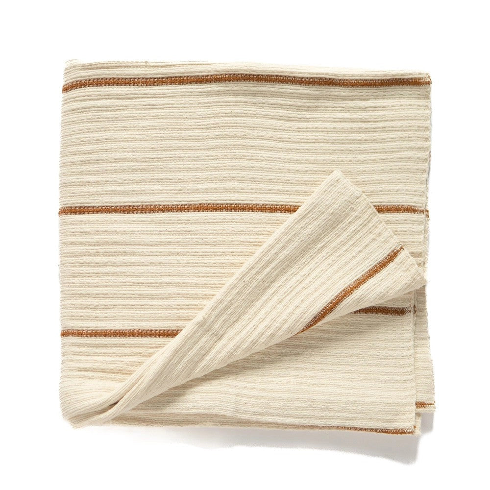 Serviette de bain gaufrée tissée en coton d'Éthiopie