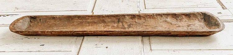 Bol long en bois dur fabriqué au Mexique