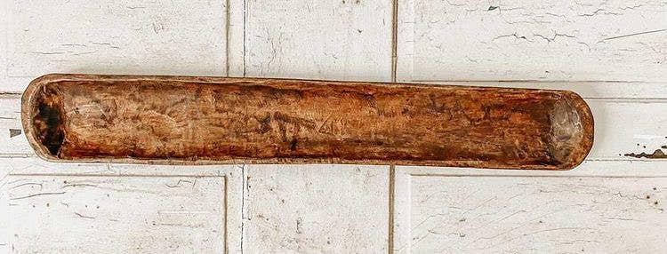 Bol long en bois dur fabriqué au Mexique