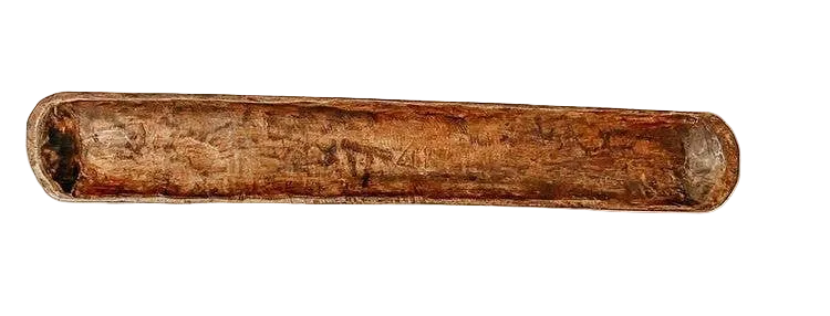 Bol long en bois dur fabriqué au Mexique