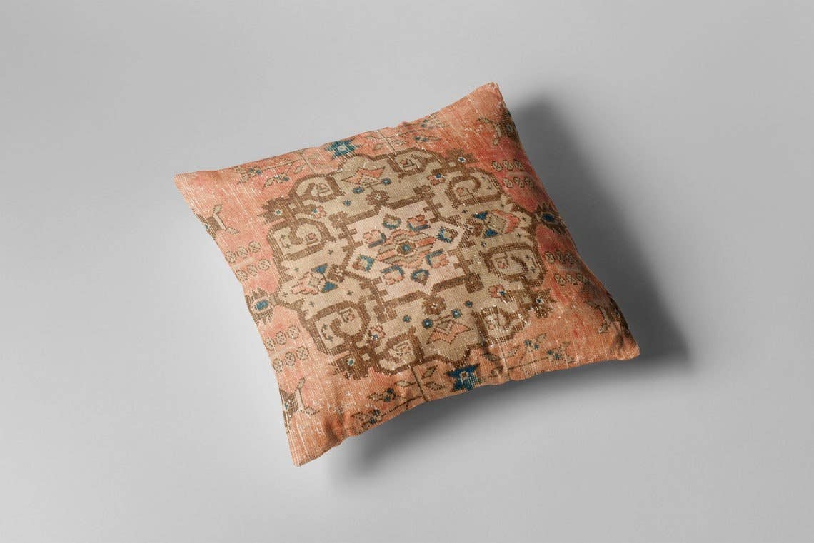 Housse de Coussin à motif vintage de Turquie