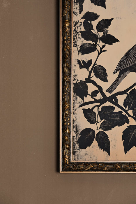 LES SECRETS DU VENT, CADRE VINTAGE BRONZE