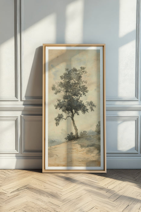 ARBRE DES SOUVENIRS, Oeuvre sur toile étirée