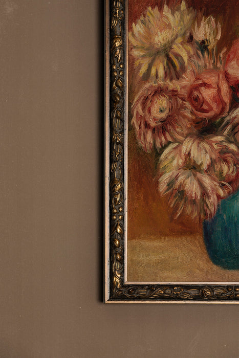 BOUQUET DE LUMIÈRE, Oeuvre sur toile rigide, encadré Vintage Bronze