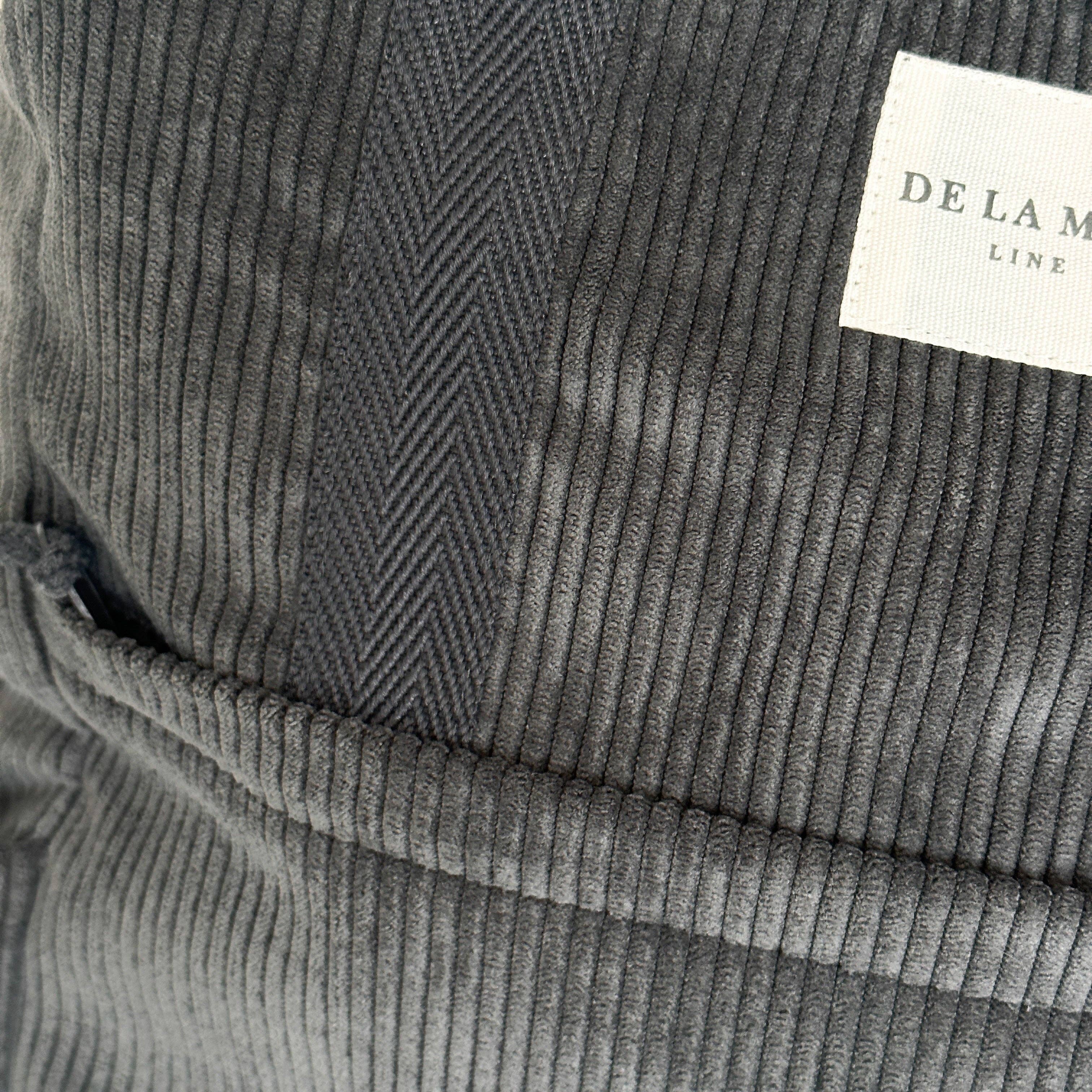 Sac à dos convertible en velours gris d’Espagne