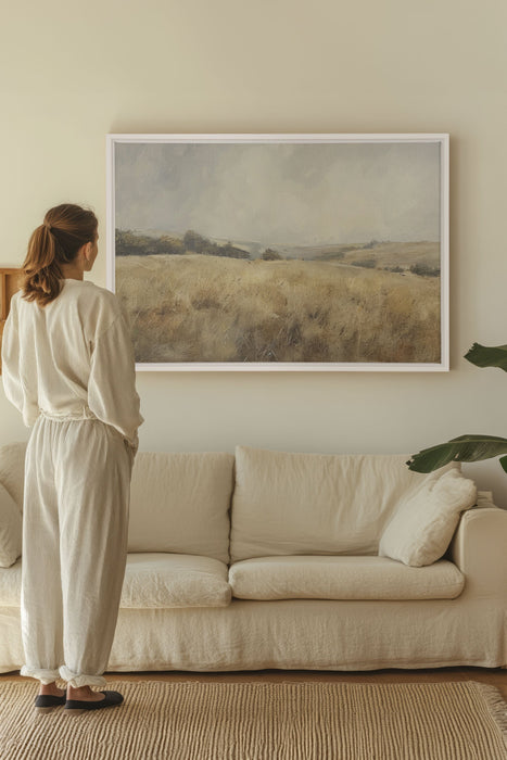 CHAMP DES POSSIBLES, Oeuvre sur toile étirée