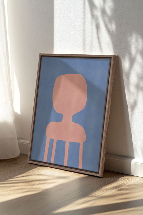 THE PINK CHAIR, Oeuvre sur toile étirée