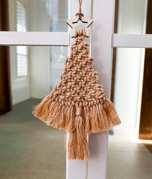 VIETNAM: Sapin de Noël en macramé X05