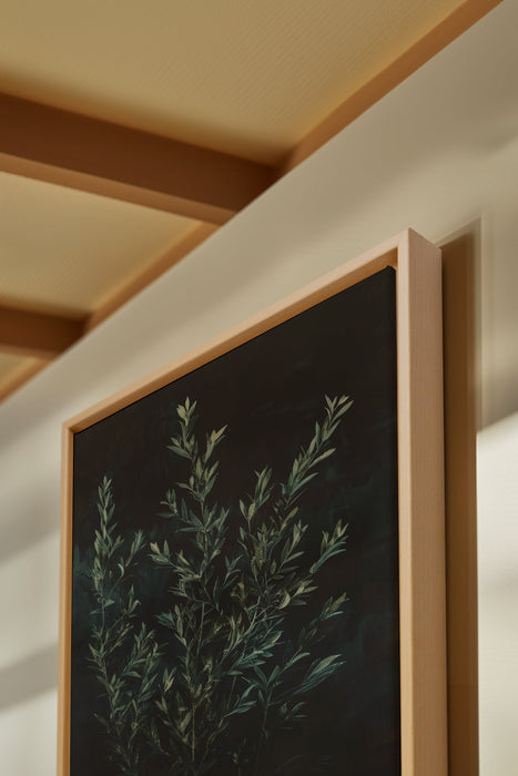 SOUS-BOIS, Oeuvre sur toile étirée