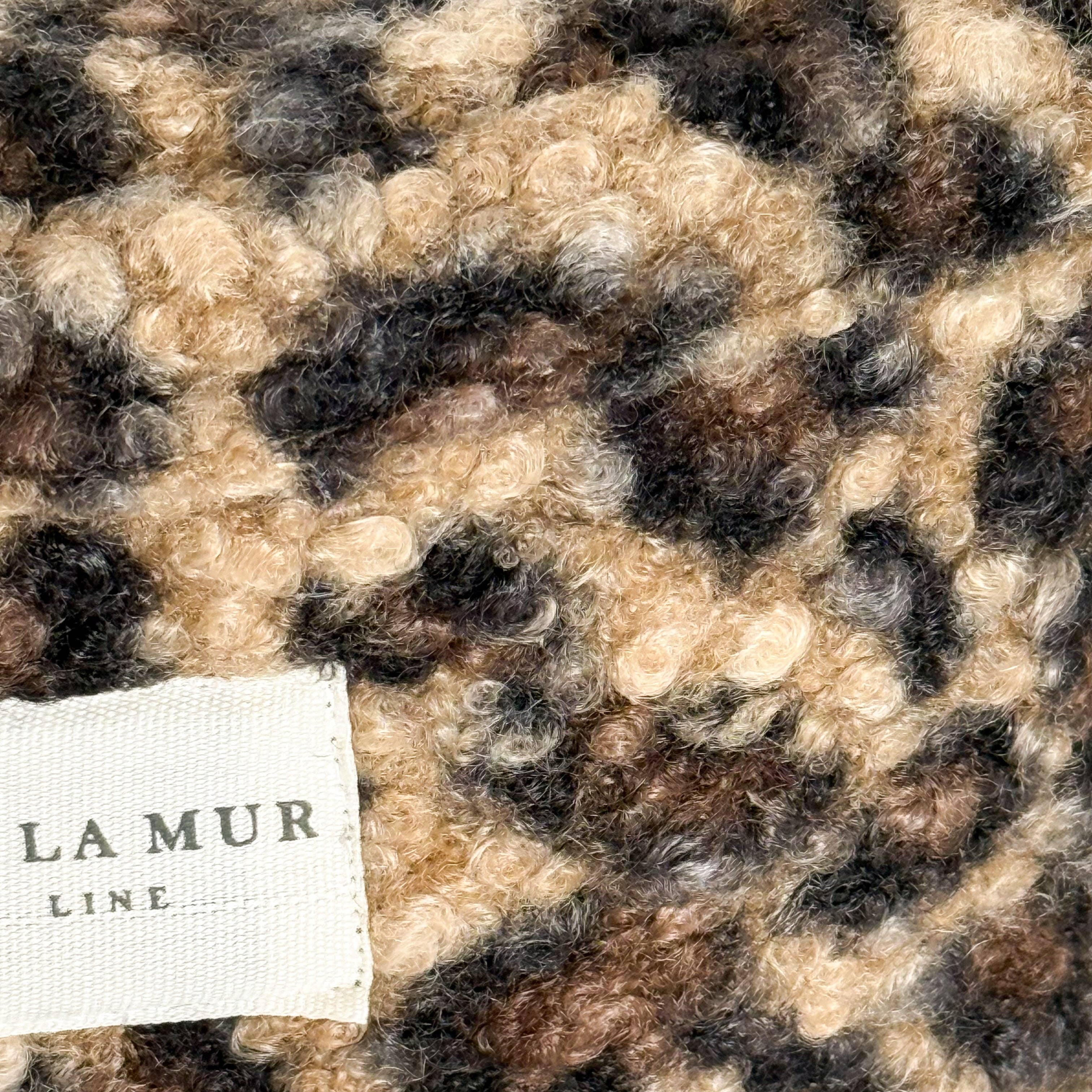 Sac banane sherpa léopard – beige et marron