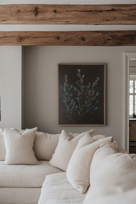 SOUS-BOIS, Oeuvre sur toile étirée