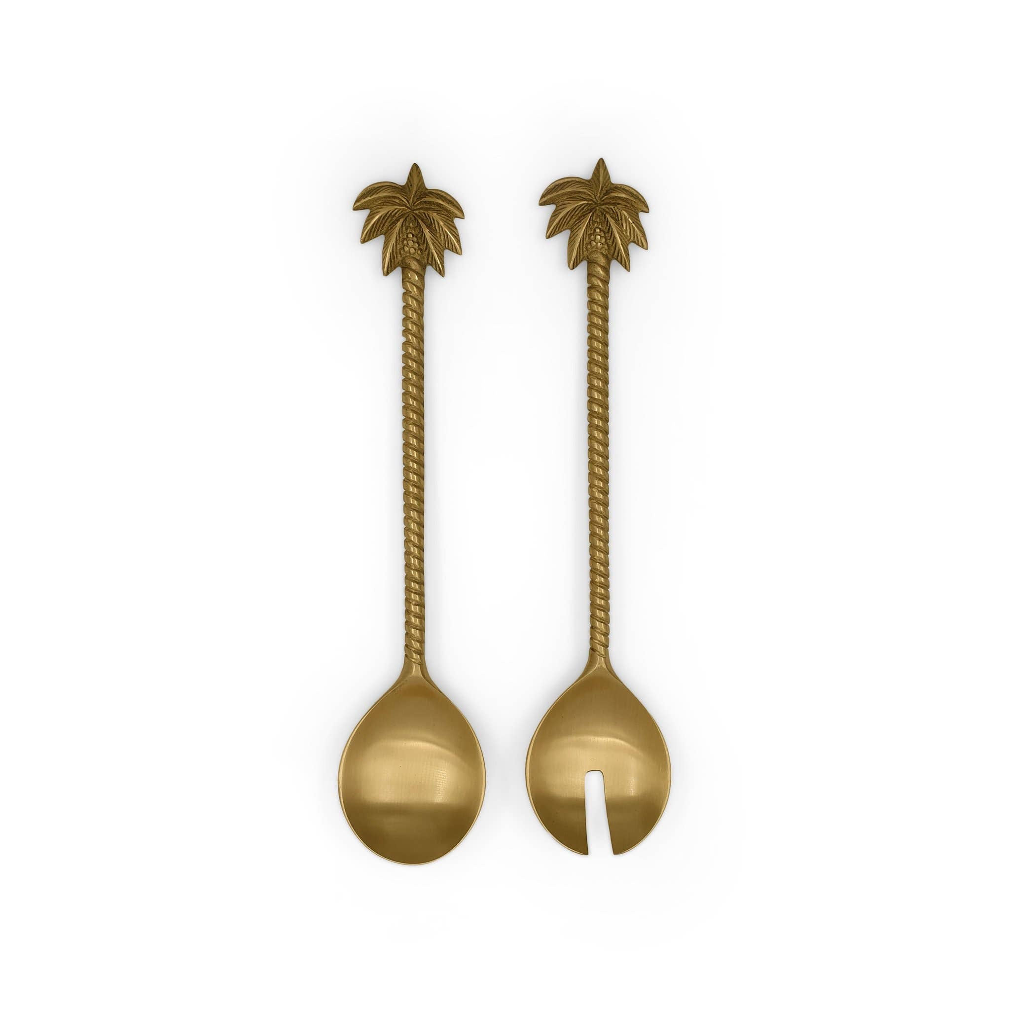 Ensemble Cuillères De Service Palmier De Bali