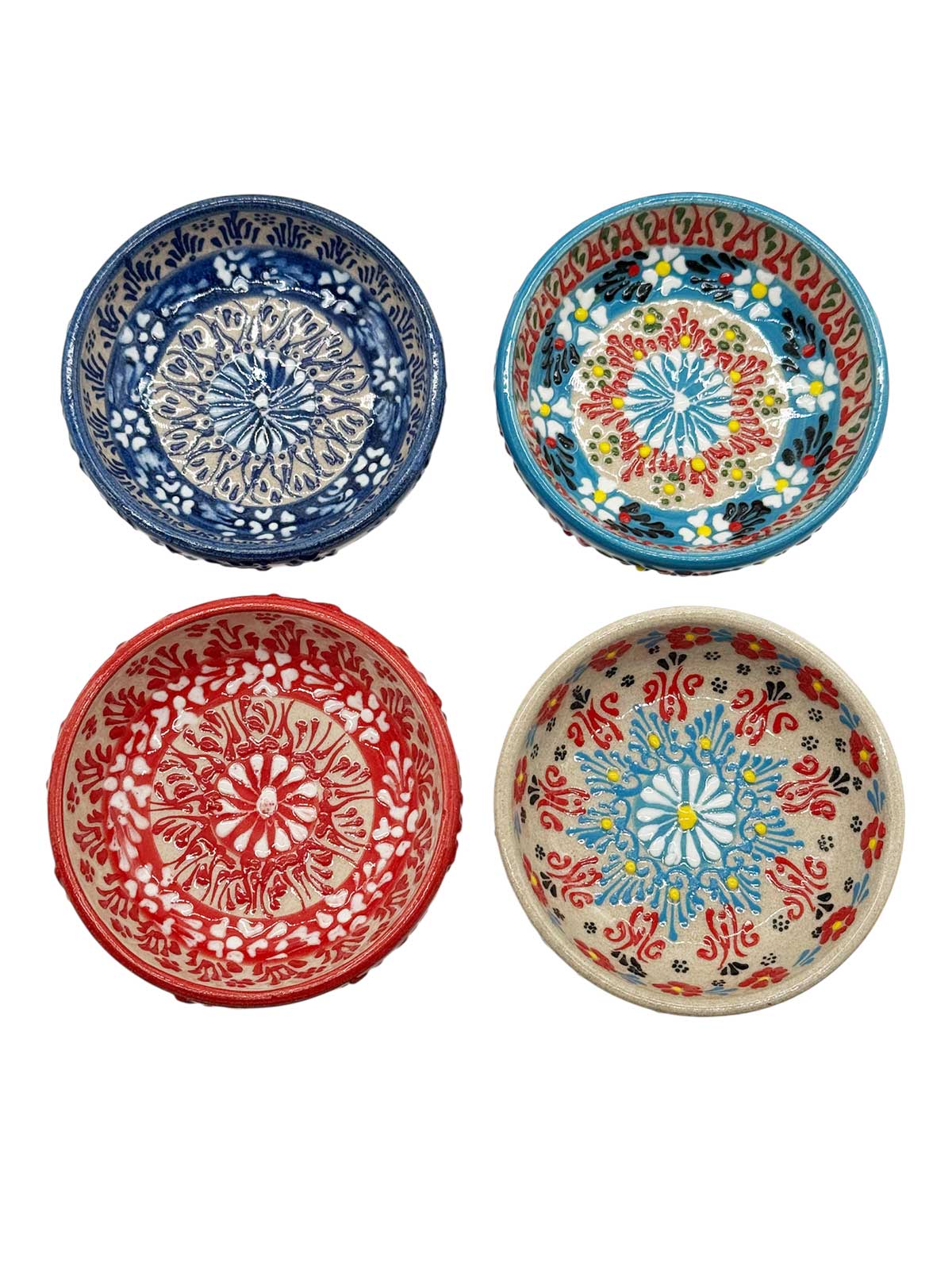 Coffret de 4 petits bols de service de Turquie