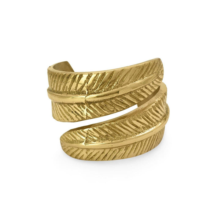 BALI Anneau de serviette en plume