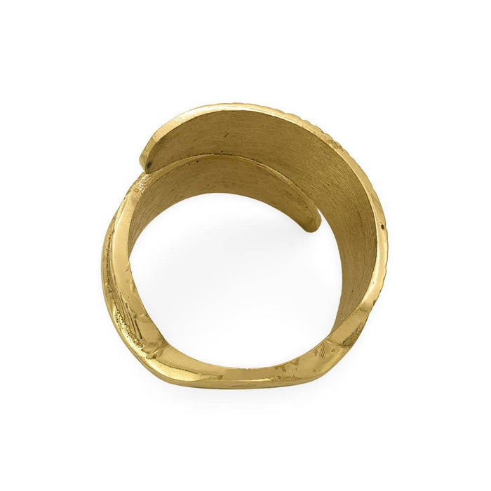 BALI Anneau de serviette en plume