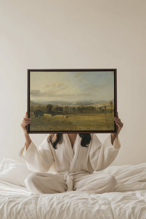 SOUFFLE DORÉ, Oeuvre sur toile étirée