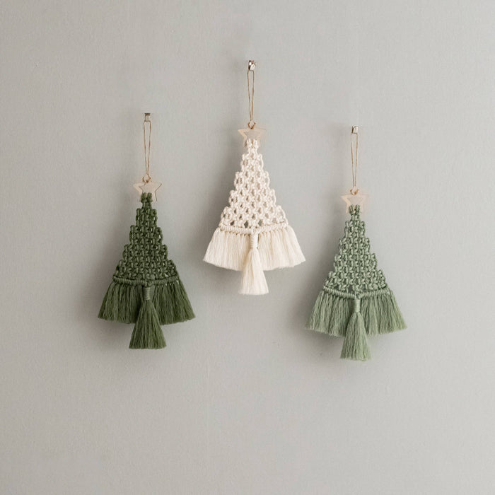 VIETNAM: Sapin de Noël en macramé X05