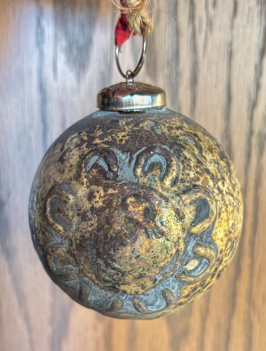 INDE: Boule en verre recyclé vieilli Eshana