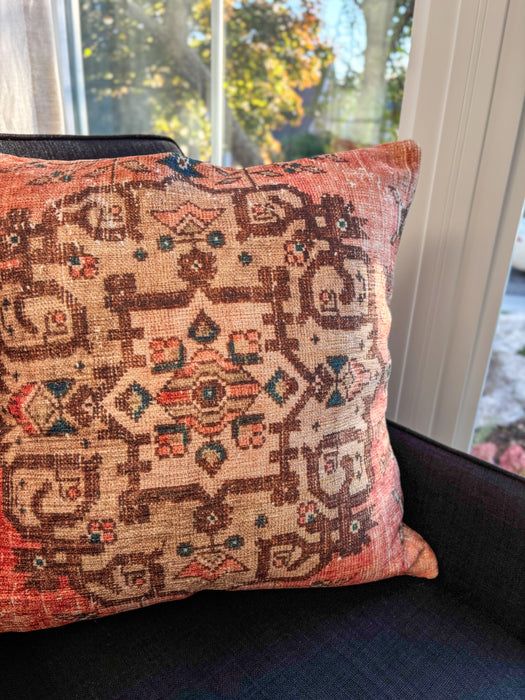 TURQUIE: Housse de Coussin Kilim à Motif Vintage