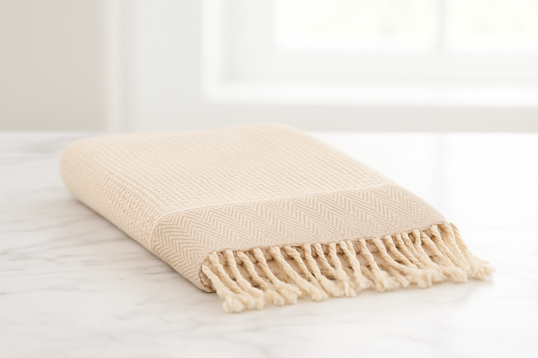 TURQUIE: Linge à main Hammam en Coton Turc