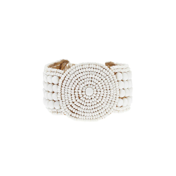 Manchette à disque blanc de Tanzanie