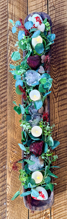 Bol long en bois dur fabriqué au Mexique