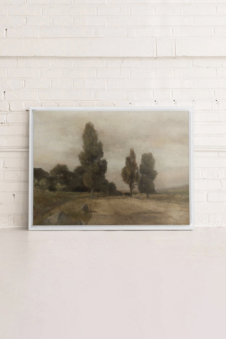 PASTURE, Oeuvre sur toile étirée
