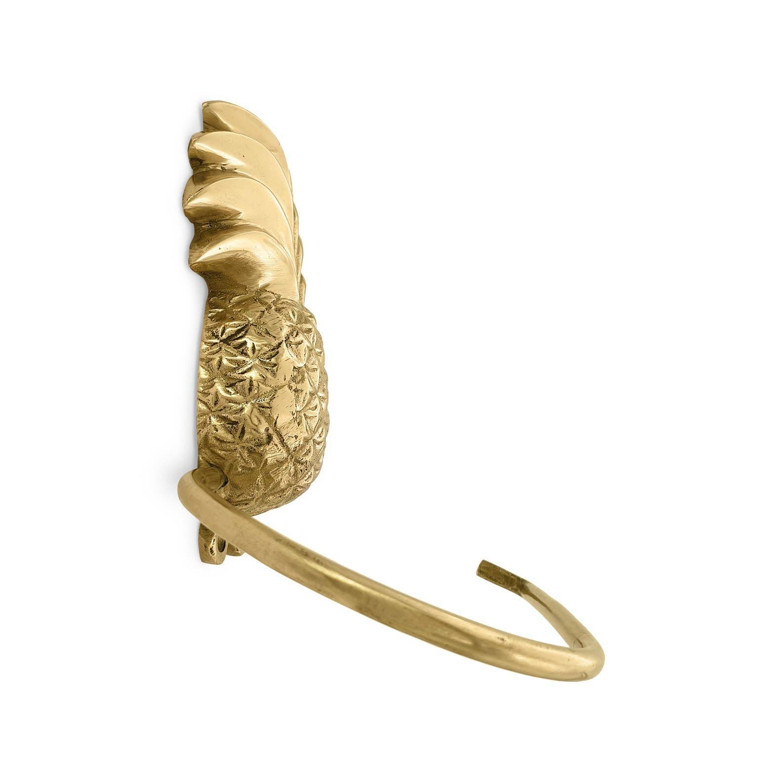 Porte-rouleau en laiton Ananas or de Bali