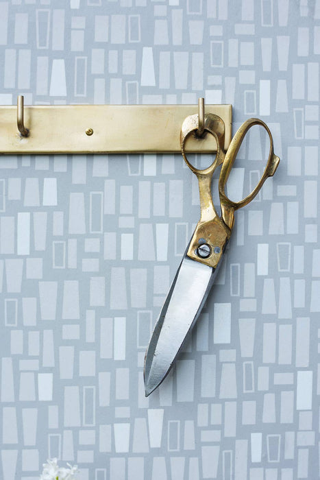 Japon: Ciseaux à manche en laiton (L)