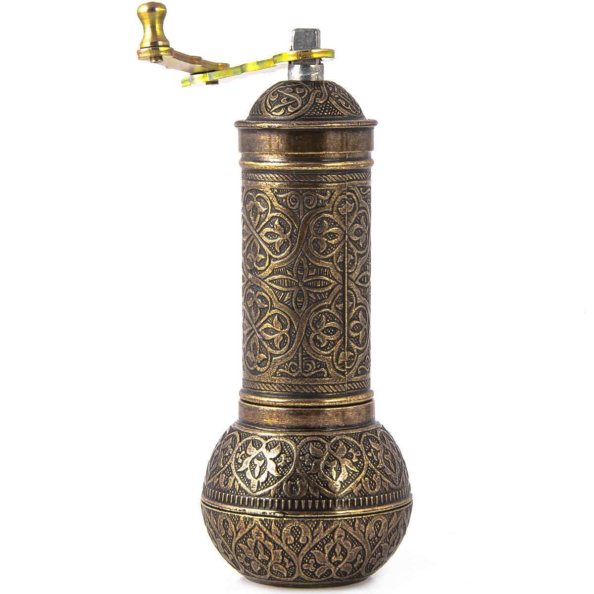 Moulin à épices en métal - Bronze - grand