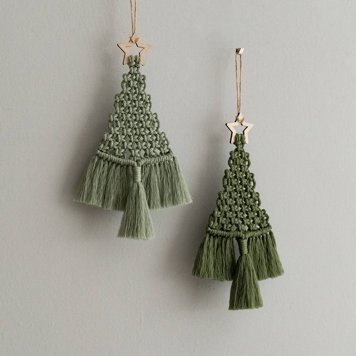 VIETNAM: Sapin de Noël en macramé X05